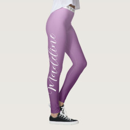 Aangepaste persoonlijke Leggings met handnaad