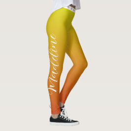 Aangepaste persoonlijke Leggings met handnaad