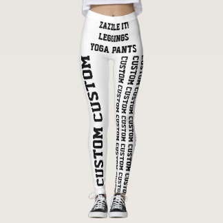 Aangepaste persoonlijke Leggings of Yoga Pants Bla