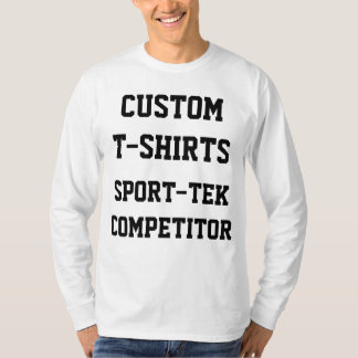 Aangepaste persoonlijke Mannen LANG SLEEVE T-SHIRT