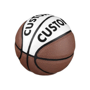 Aangepaste persoonlijke mini-Basketball Blanco Sja Basketbal