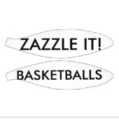 Aangepaste persoonlijke mini-Basketball Blanco Sja Mini Basketbal (Panelen)