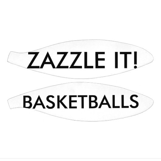 Aangepaste persoonlijke mini-Basketball Blanco Sja Mini Basketbal (Panelen)