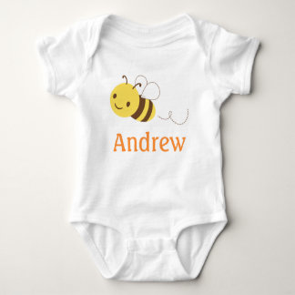 Aangepaste persoonlijke naam baby's met Cute Bumbl Romper
