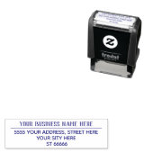 Aangepaste persoonlijke naam retournering stempel (In situ)