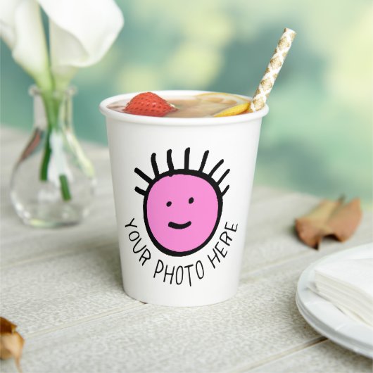 Aangepaste persoonlijke papierbekers 8 oz. - Geen Papieren Bekers (Insitu)