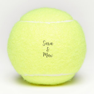 Aangepaste persoonlijke Penn Couple Names Tennisballen
