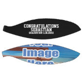 Aangepaste persoonlijke tekst en foto-cadeauidee basketbal (Panelen)