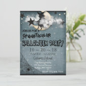 Aangepaste persoonlijke uitnodiging voor Halloween (Staand voorkant)