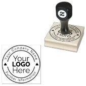 Aangepaste persoonlijke zakelijke Logo Rubberstemp Rubberstempel (Gestempeld)