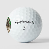 Aangepaste Pet Dog Foto Persoonlijk TaylorMade Golfballen (Logo)