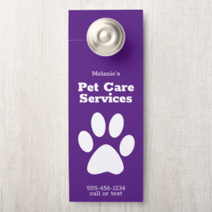 Aangepaste Pet Dog Walking Sitting Service Deurwoe
