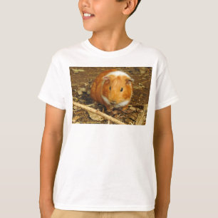 Aangepaste Pet Guinea Pig Foto T-shirt