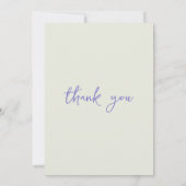 Aangepaste Peter de haas Baby shower Bedankt (Achterkant)