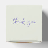 Aangepaste Peter het konijn Baby shower Dank U Bedankdoosjes (Bovenkant)