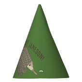 Aangepaste Petten van Pangolins Party Feesthoedjes (Rechts)