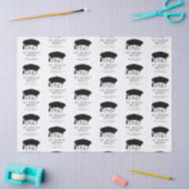 Aangepaste PhD Doctorshoed Doctoraat Afstuderen Tissuepapier (Craft)