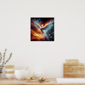Aangepaste Phoenix Wall Poster (Keuken)