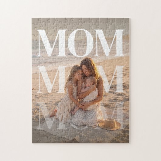 Aangepaste PhotoPop Moeder Legpuzzel (Verticaal)