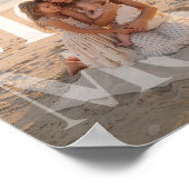 Aangepaste PhotoPop Moeder Poster (Hoek)