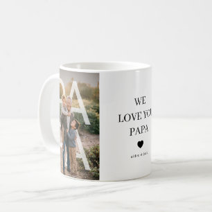 Aangepaste PhotoPop Papa-foto Koffiemok
