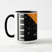 Aangepaste Piano Music-mokken Mok (Links)