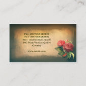 aangepaste piano-visitekaartjes visitekaartje (Achterkant)