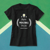 Aangepaste Pickleball Club Naam toevoegen T-shirt