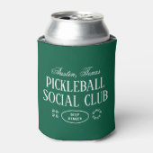 Aangepaste Pickleball Drink Houder Sportief Gift Blikjeskoeler (Blikje Voorkant)