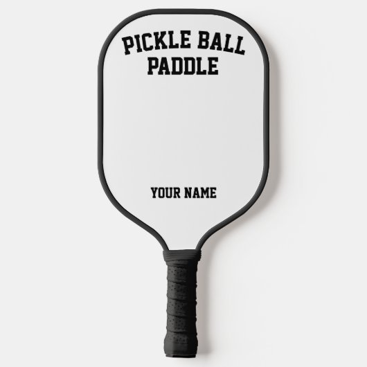Aangepaste PICKLEBALL PADDLE Blank (Achterkant)