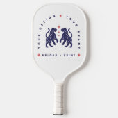 Aangepaste Pickleball Paddle | Uw ontwerp uploaden (Achterkant)