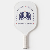 Aangepaste Pickleball Paddle | Uw ontwerp uploaden (Voorkant)