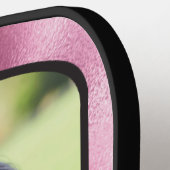 Aangepaste Pickleball Pink Player-foto geMonogramm Pickleball Paddle (Links Detail)