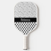 Aangepaste Pickleball Racquet Paddle (Achterkant)
