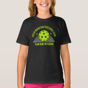 Aangepaste Pickleball Team Naam Club League T-shirt
