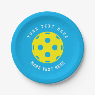 Aangepaste pickleball Tennis Birthday borden Papieren Bordje