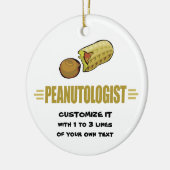 Aangepaste pinda keramisch ornament (Links)