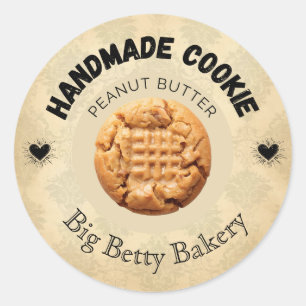 Aangepaste Pindakaas Cookie Labels