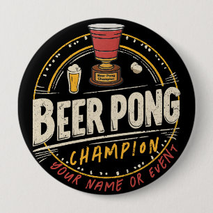 Aangepaste Ping Pong Beer League Ronde Button 4,0 Cm