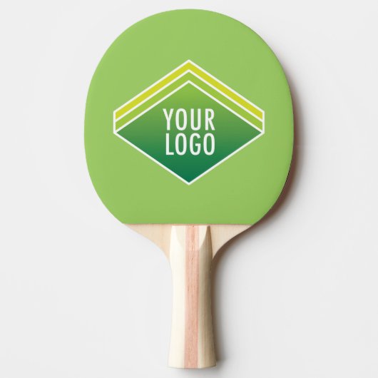 Aangepaste Ping Pong Paddle met uw bedrijf Logo Tafeltennisbatje (Voorkant)