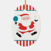 Aangepaste pingpong keramisch ornament (Voorkant)