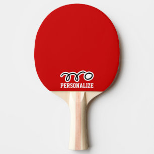 Aangepaste pingpongpeddel voor tafeltennis tafeltennisbatje