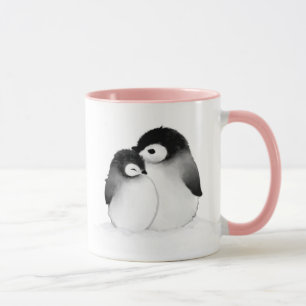 Aangepaste pinguïn mok