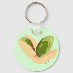 Aangepaste Pistachio Nuts Sleutelhanger