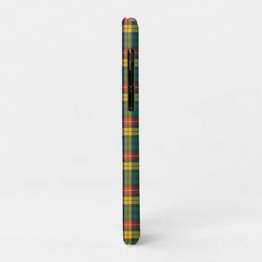 Aangepaste Plaid Clan Buchanan Gepersonaliseerde n Case-Mate iPhone Case (Achterkant/links)