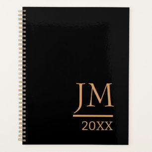 Aangepaste plank met een zwart Hoesje Planner