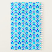 Aangepaste plank voor Bright Blauwe Turtle Man Planner (Achterkant)