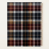 Aangepaste Planner Gingham Patroon Stijl (Achterkant)