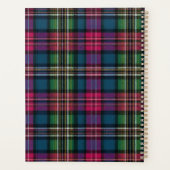Aangepaste Planner Gingham Patroon Stijl (Achterkant)