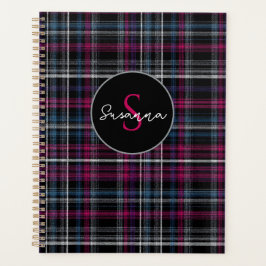 Aangepaste Planner Gingham Patroon Stijl